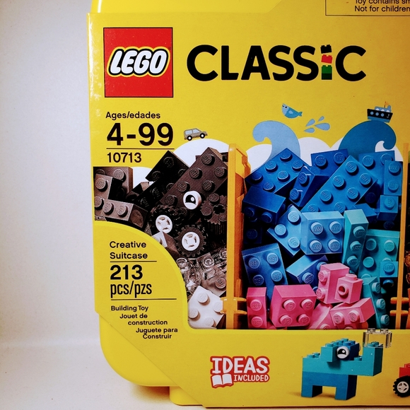 LEGO Classic Creative Suitcase 10713 NEW Take Along Case 213 pieces Blocks brick - Picture 2 of 4